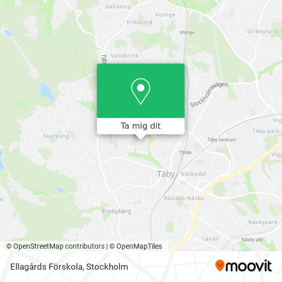 Ellagårds Förskola karta
