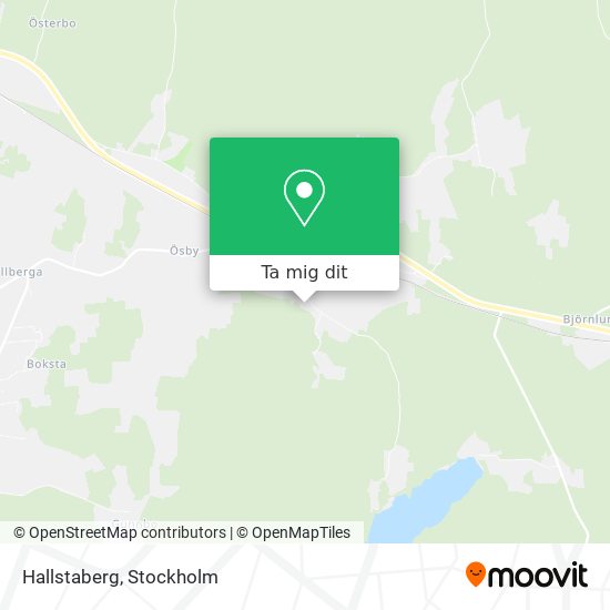 Hallstaberg karta