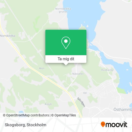 Skogsborg karta