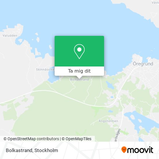 Bolkastrand karta