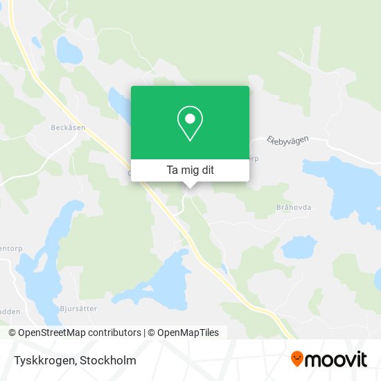 Tyskkrogen karta