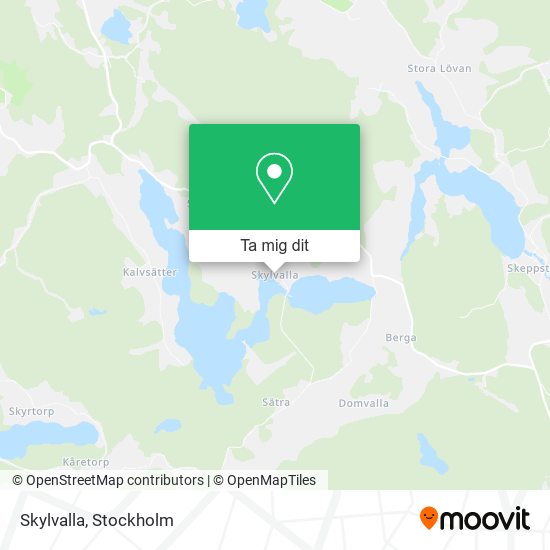 Skylvalla karta