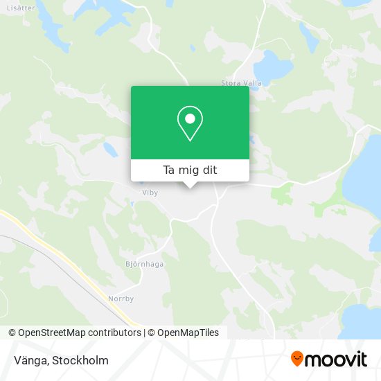 Vänga karta