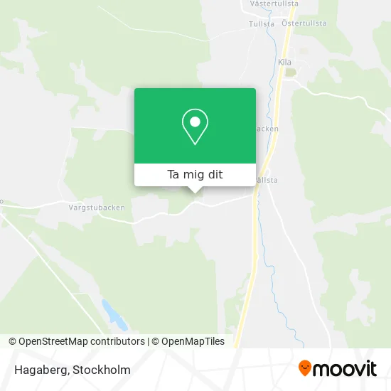 Hagaberg karta