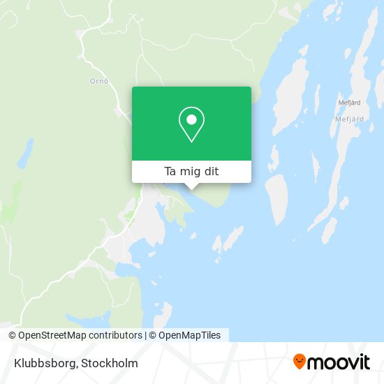 Klubbsborg karta