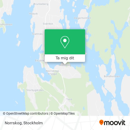 Norrskog karta