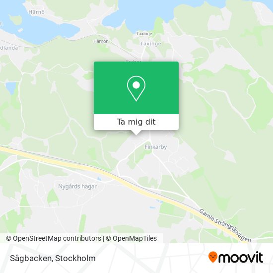 Sågbacken karta