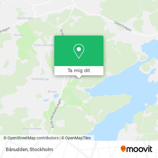 Bånudden karta