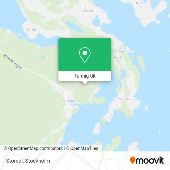 Stordal karta