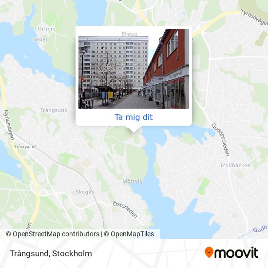 Trångsund karta