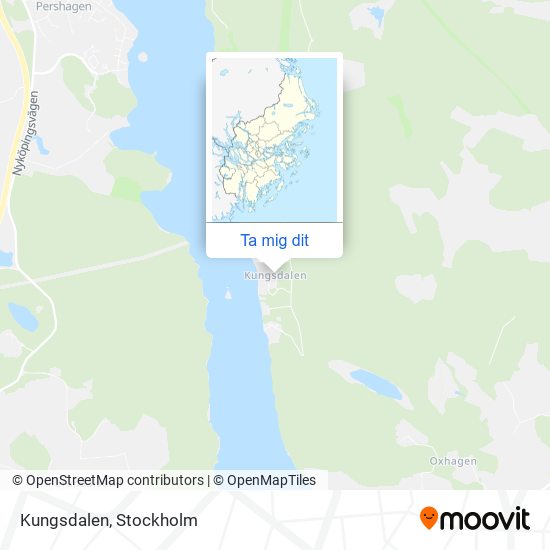 Kungsdalen karta