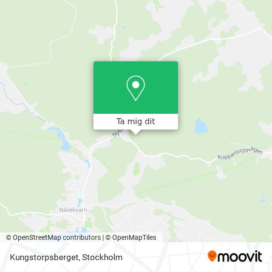 Kungstorpsberget karta