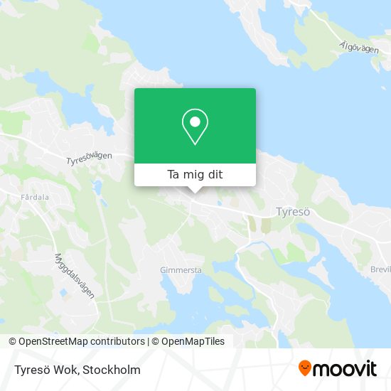 Tyresö Wok karta