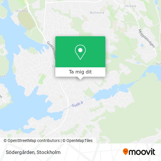 Södergården karta