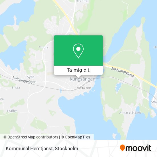 Kommunal Hemtjänst karta