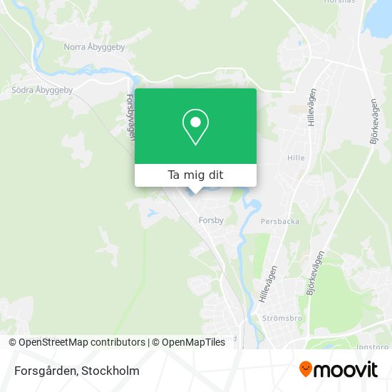 Forsgården karta