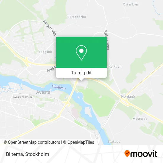 Biltema karta