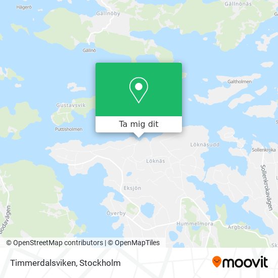 Timmerdalsviken karta