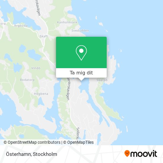 Österhamn karta