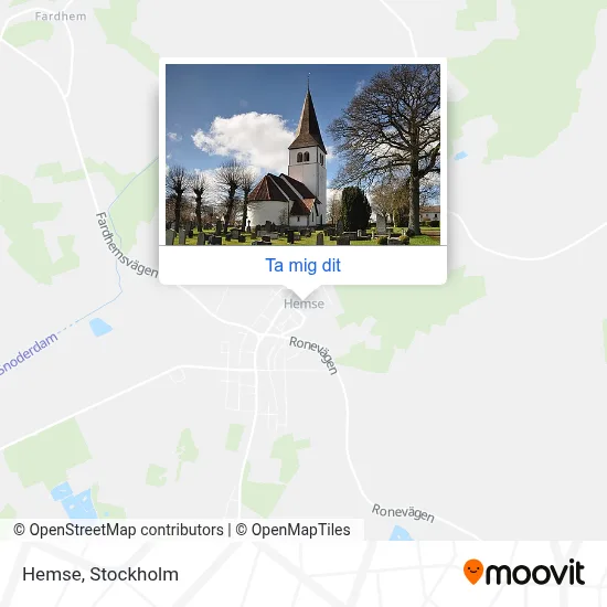 Hemse karta