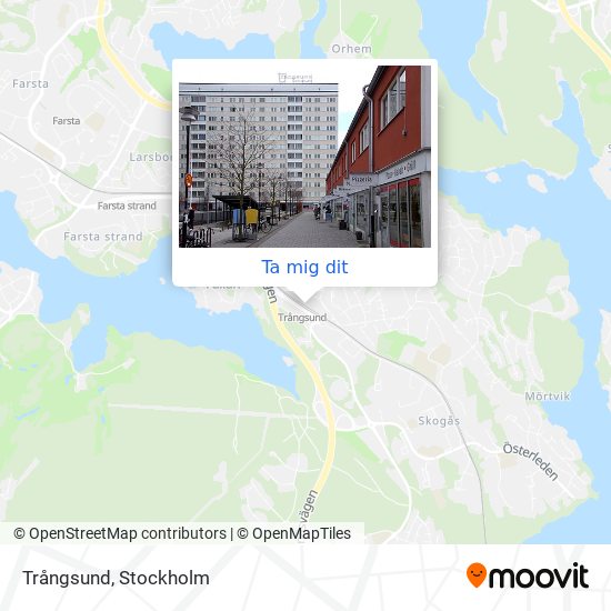 Trångsund karta