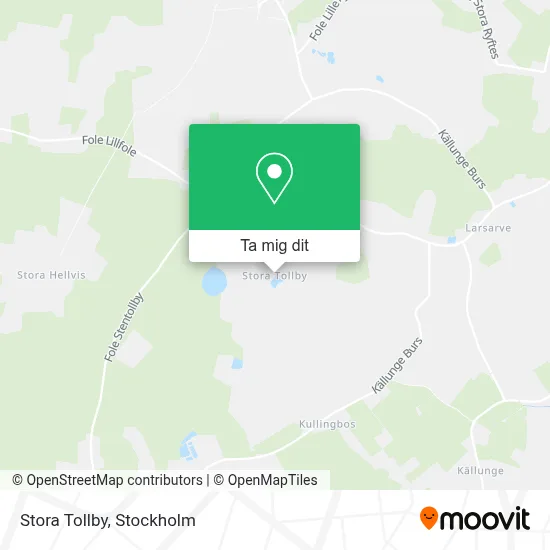 Stora Tollby karta