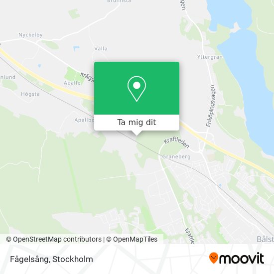 Fågelsång karta