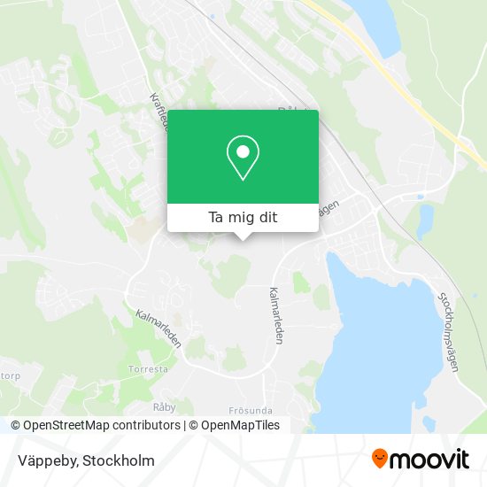 Väppeby karta