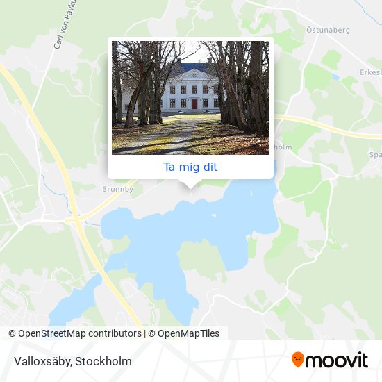 Valloxsäby karta