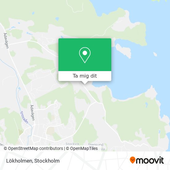 Lökholmen karta