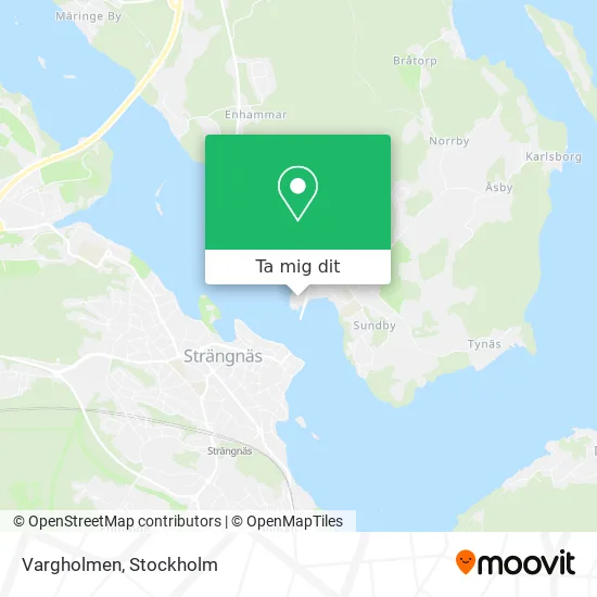 Vargholmen karta