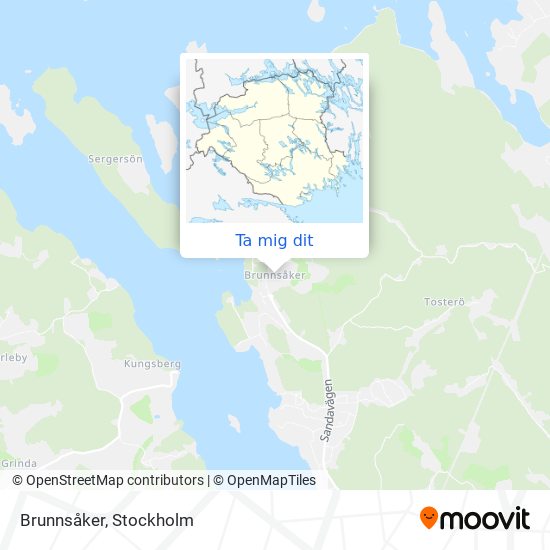 Brunnsåker karta