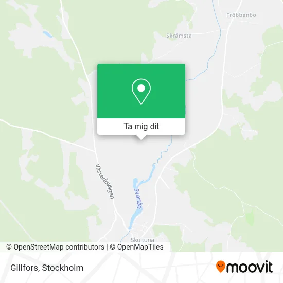 Gillfors karta