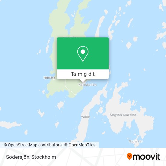 Södersjön karta