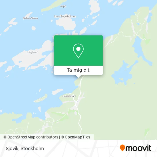 Sjövik karta