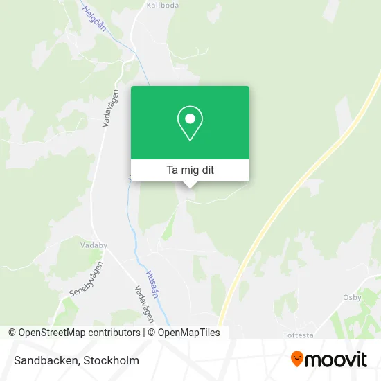 Sandbacken karta