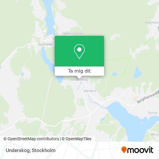 Underskog karta