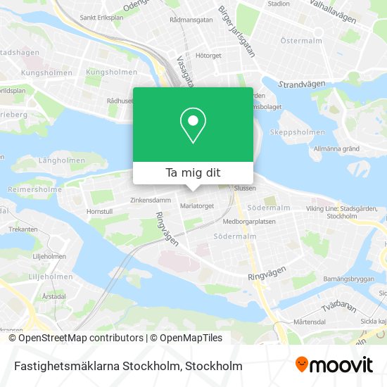 Fastighetsmäklarna Stockholm karta