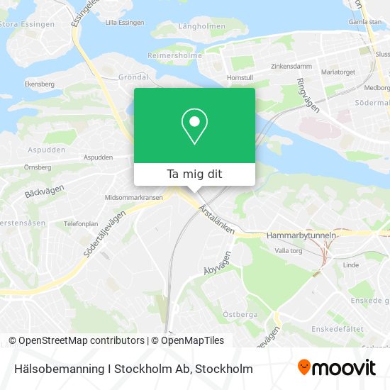 Hälsobemanning I Stockholm Ab karta