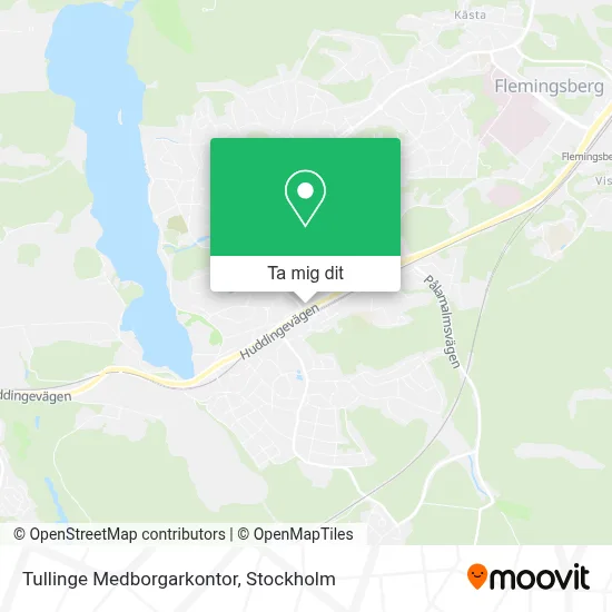 Tullinge Medborgarkontor karta