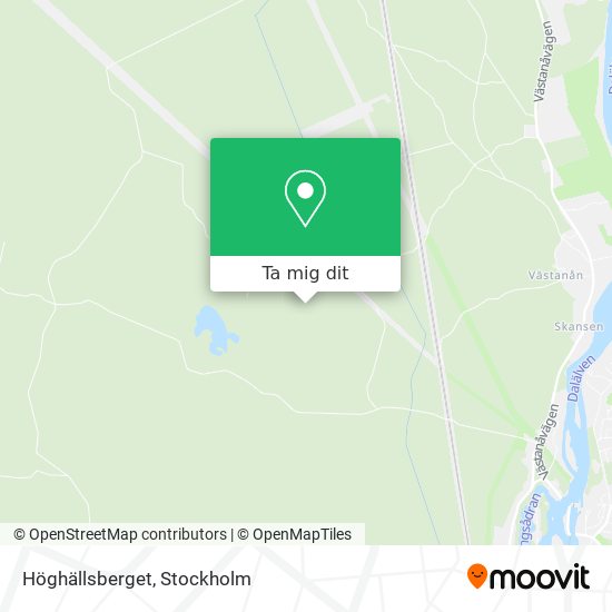 Höghällsberget karta