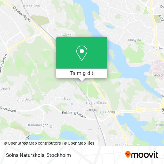 Solna Naturskola karta