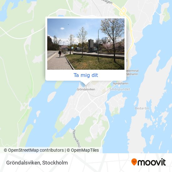 Gröndalsviken karta