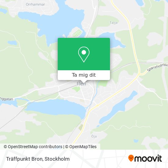 Träffpunkt Bron karta