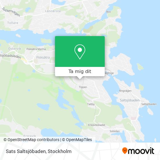 Sats Saltsjöbaden karta