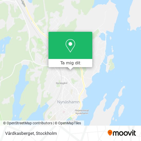 Vårdkasberget karta