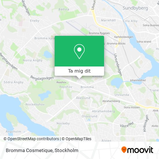 Bromma Cosmetique karta