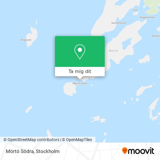 Mörtö Södra karta