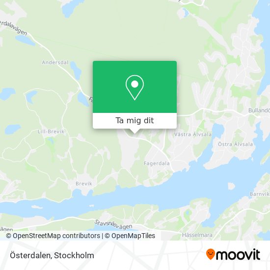 Österdalen karta