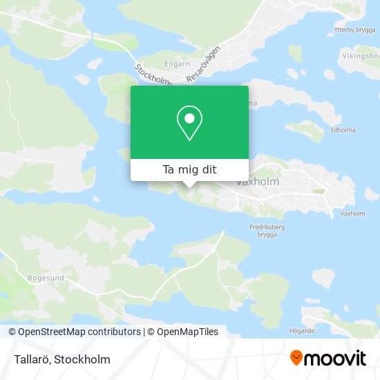 Tallarö karta